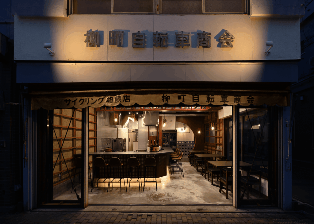 柳町自転車商会店舗デザイン